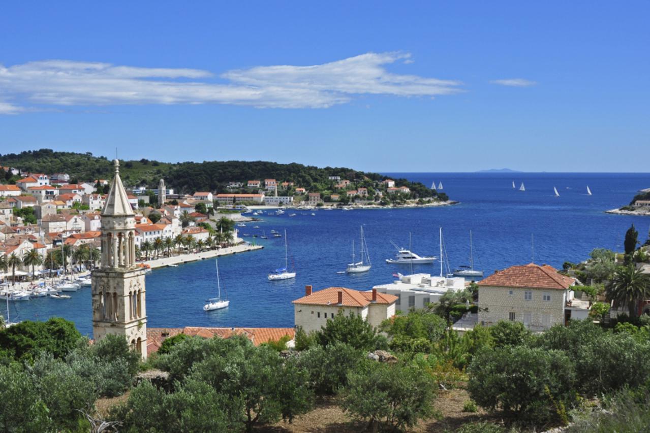 'Hvar, Croatia- looking out to sea'
