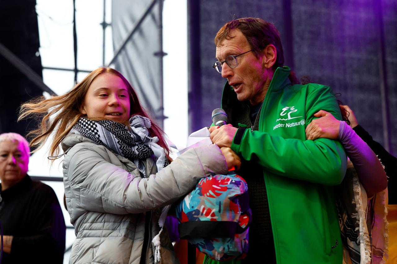 The March for Climate and Justice, in Amsterdam