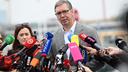 VIDEO Pogledajte kako je Vučić odgovorio našem novinaru: 'Čestitam vam na tome!'