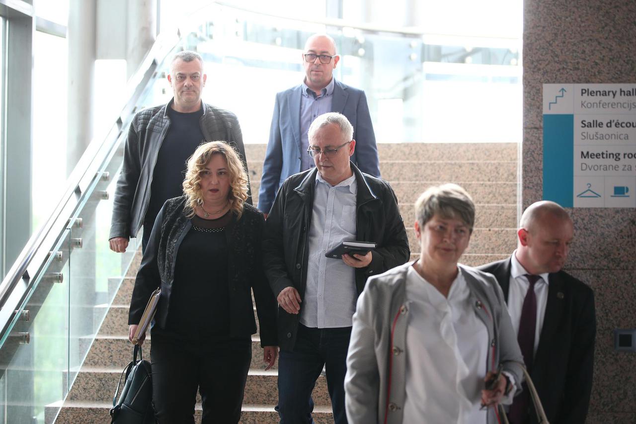 Zagreb: Sastanak Vlade i predstavnika sindikata javnih službi