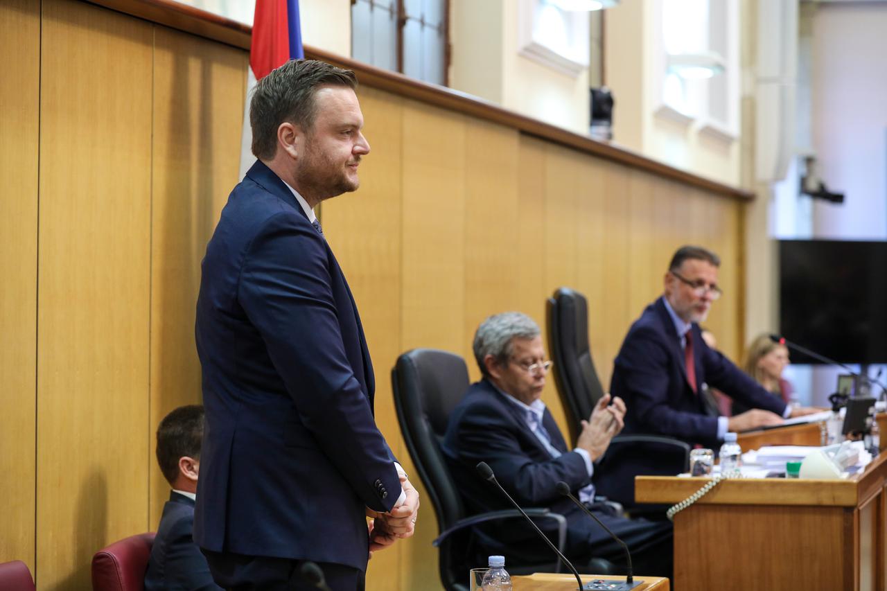 Zagreb: Saborski zastupnici potvrdili novog ministra financija Marka Primorca
