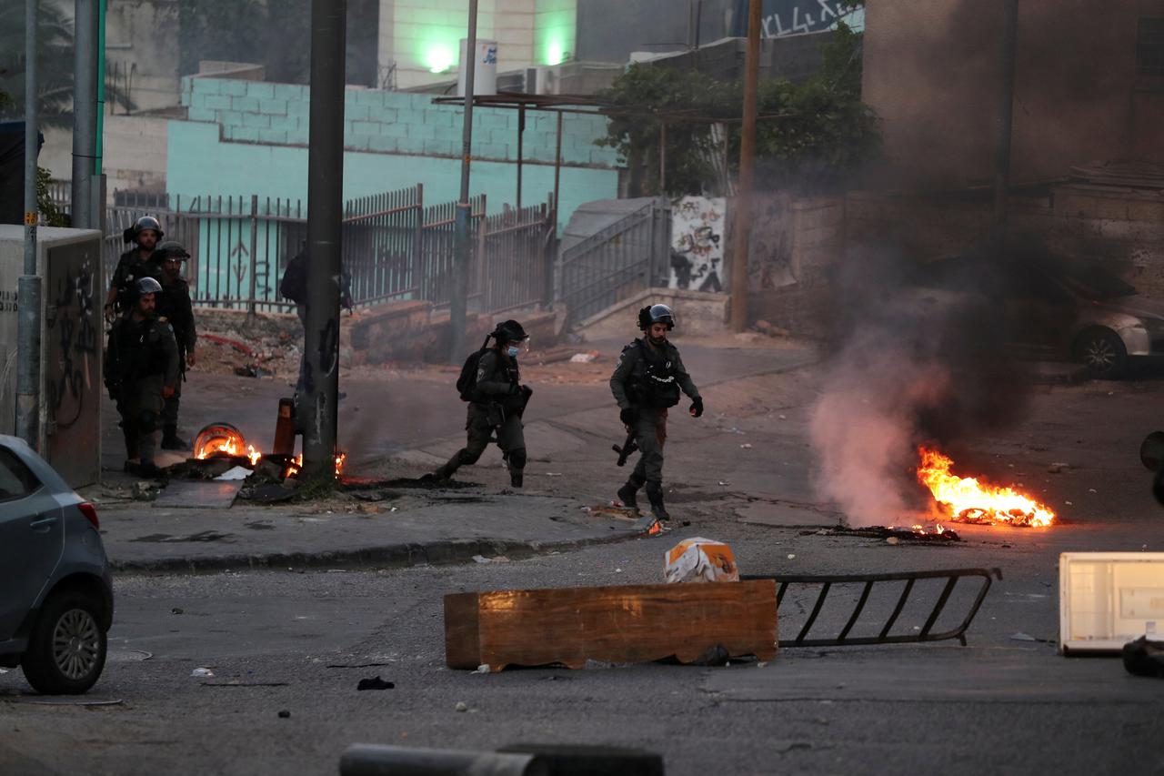 Sukob izraelske vojske i palestinskih prosvjednika