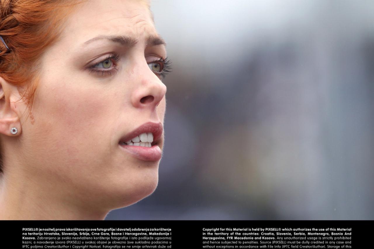 'Blanka Vlasic of Croatia attempts a High Jump during the adidas Grand Prix at Icahn Stadium in New York, NY on June 11, 2011. Photo by Charles Guerin/ABACAUSA.COMPhoto: Press Association/PIXSELL'