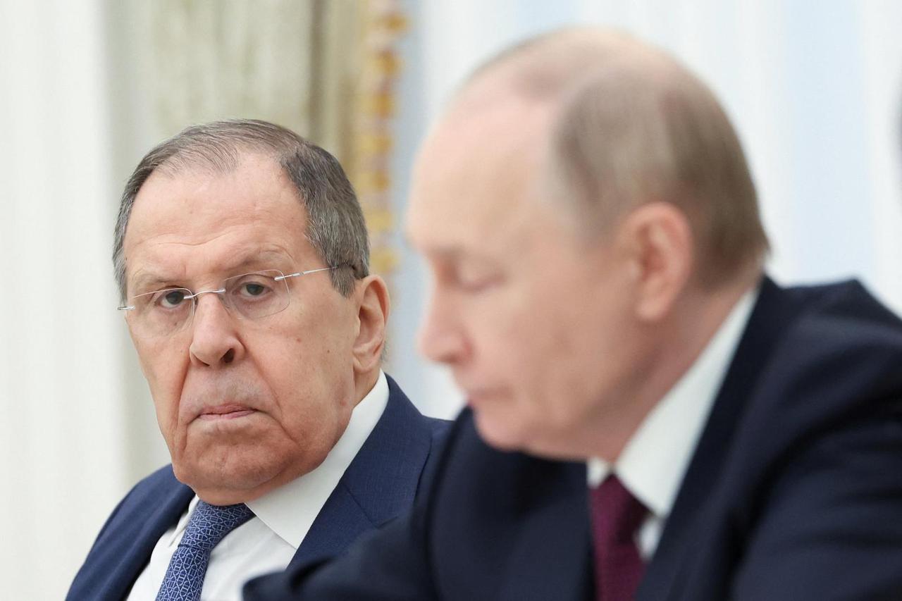 Russian President Vladimir Putin meets with Iranian Foreign Minister Abbas Araqchi in Moscow