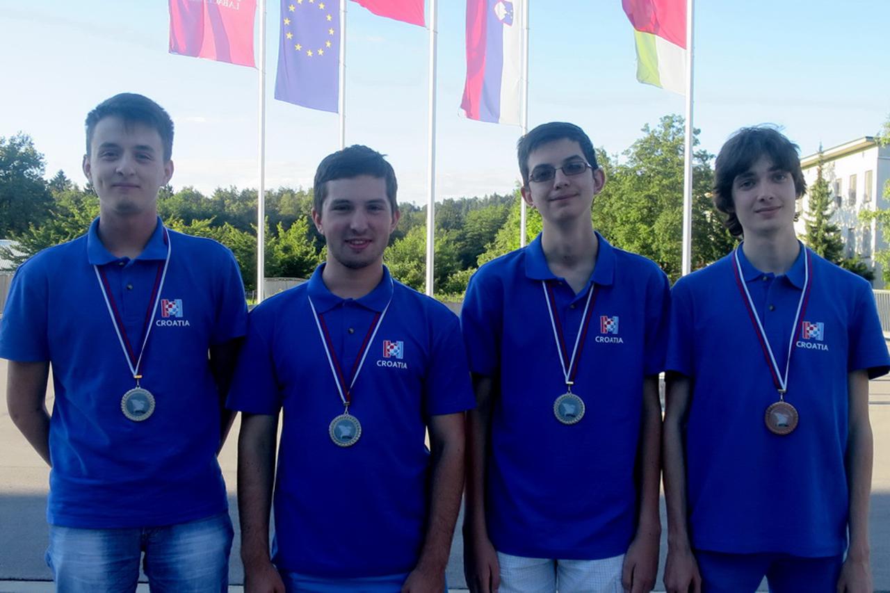 Josip Klepec, Vilim Lendvaj, Josip Kelava i Leonard Inkret