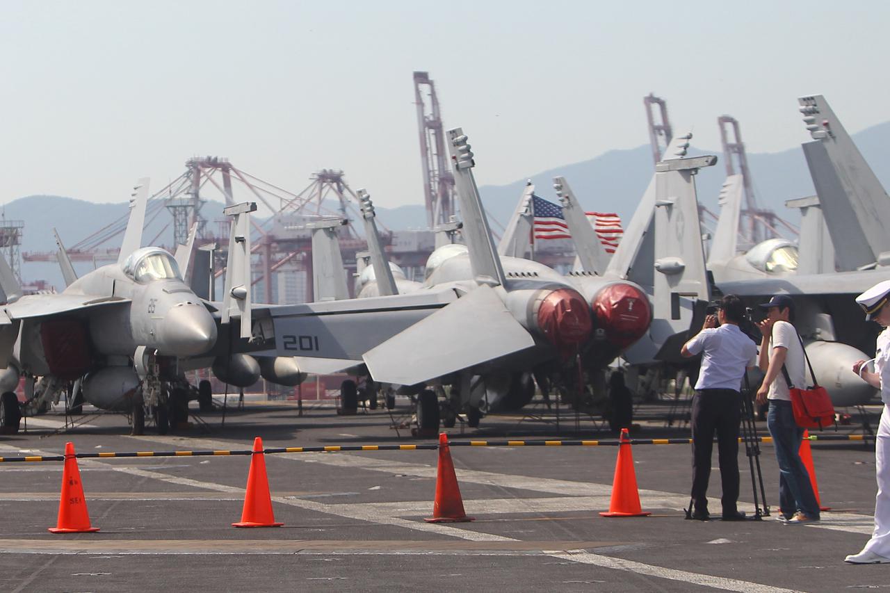 Busan: Pripreme za zajedni?ku vojnu vježbu južnokorejske, japanske i ameri?ke mornarice