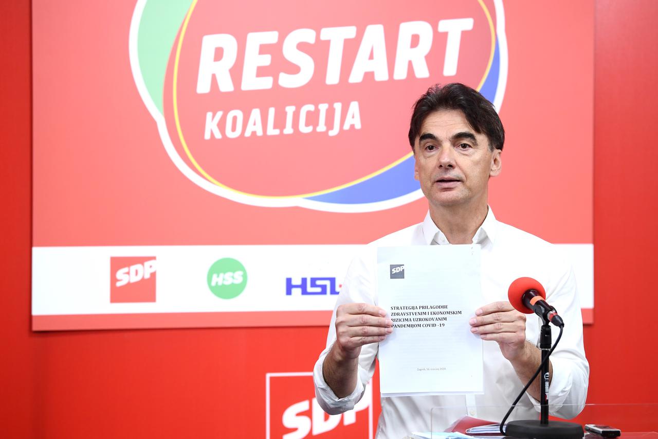 Zagreb: Konferencija SDP-a o zdravstvenoj i sigurnosnoj situaciji u Hrvatskoj