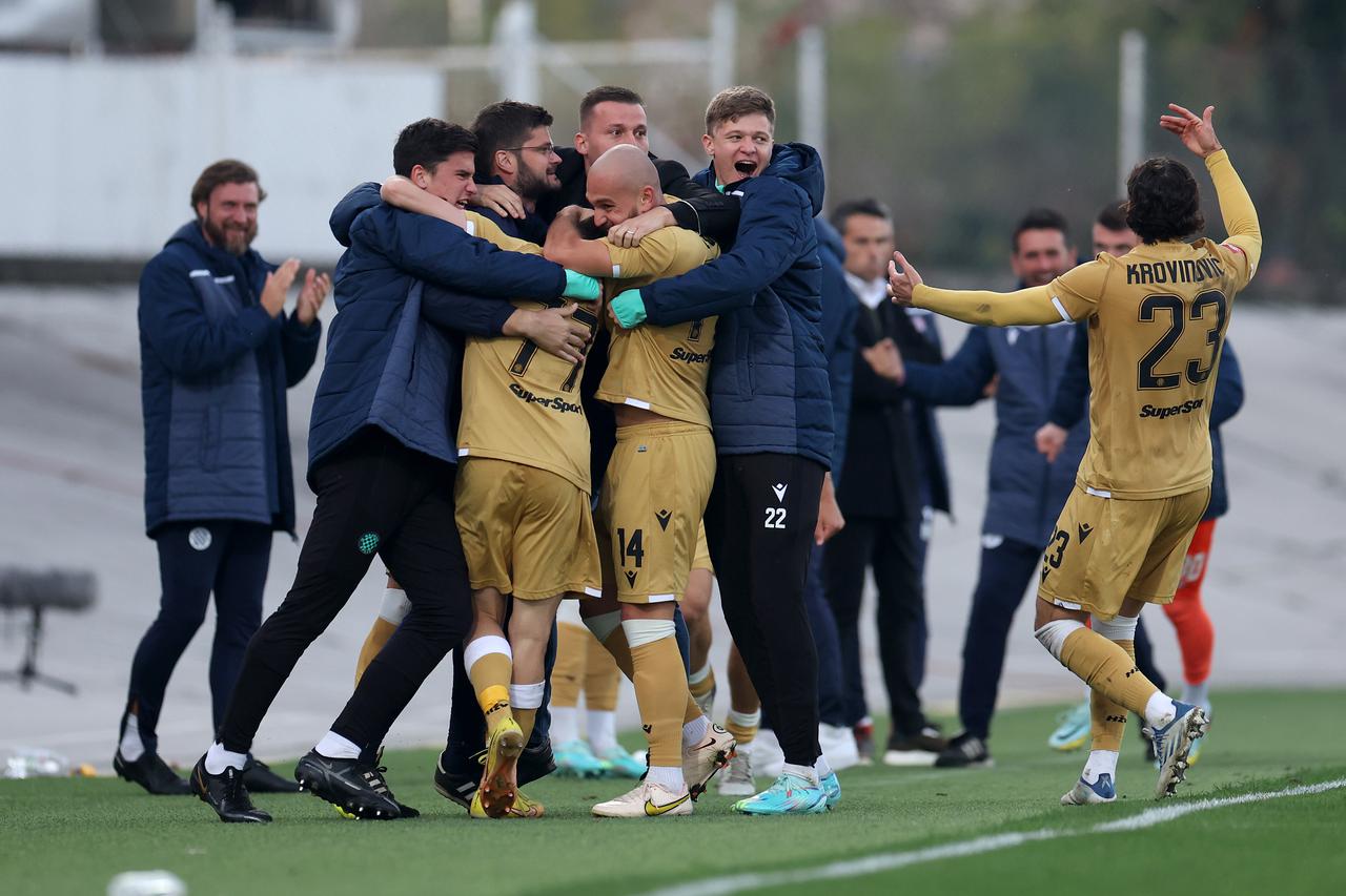 Zagreb: Utakmica 15. kola SuperSport HNL-a između Lokomotive i Hajduka