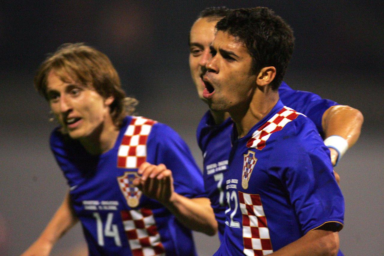ARHIVA - Zagreb: Vatreni i "maksimirska krtica" srušili su Englesku prije 17 godina - 2006.