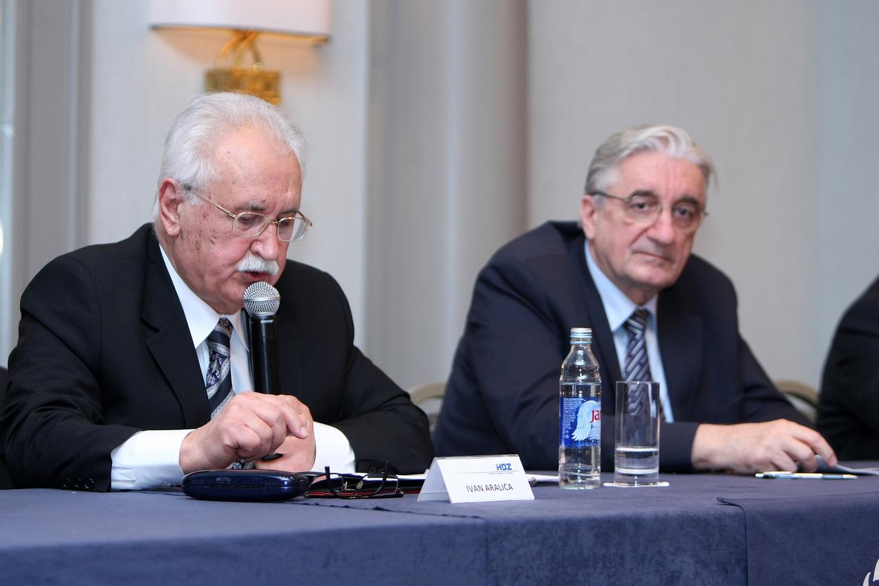 Ivan Aralica i Miroslav Tuđman