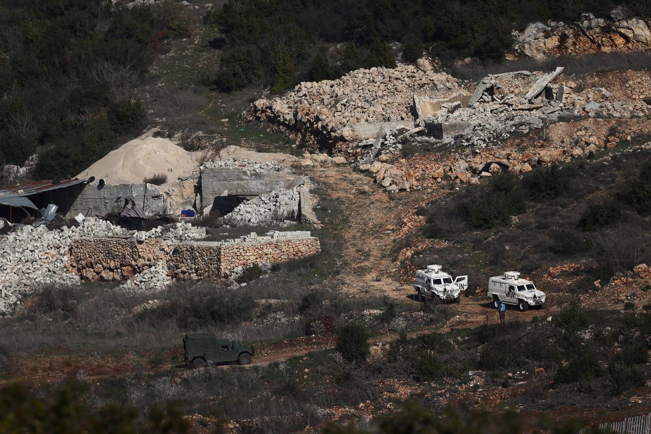 Scenes from the Israel-Lebanon border