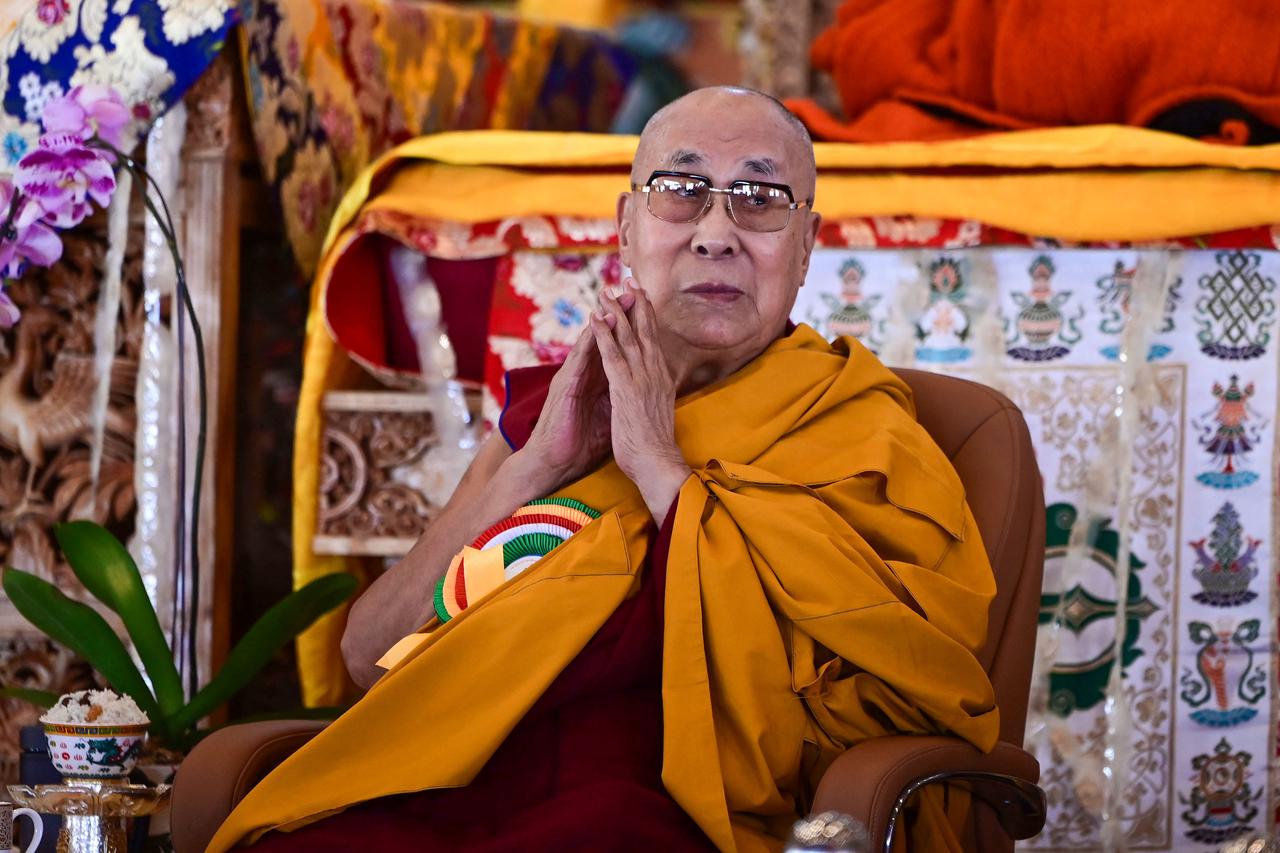 Tibetan Spiritual Leader The 14th Dalai Lama Visits Monastery In Zanskar Valley Of Kargil