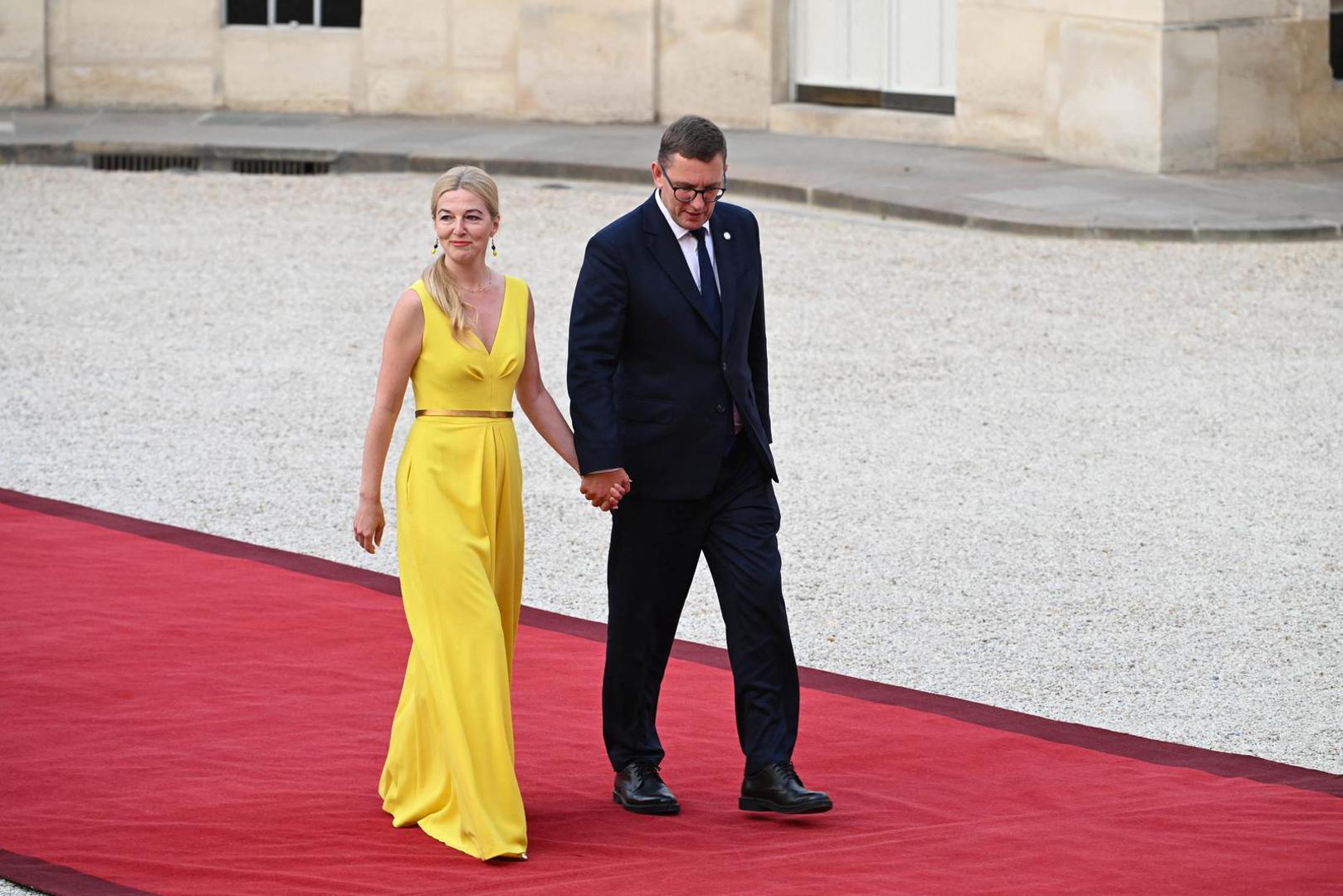 Estonski premijer Kristen Michal i njegova supruga Evelin Oras