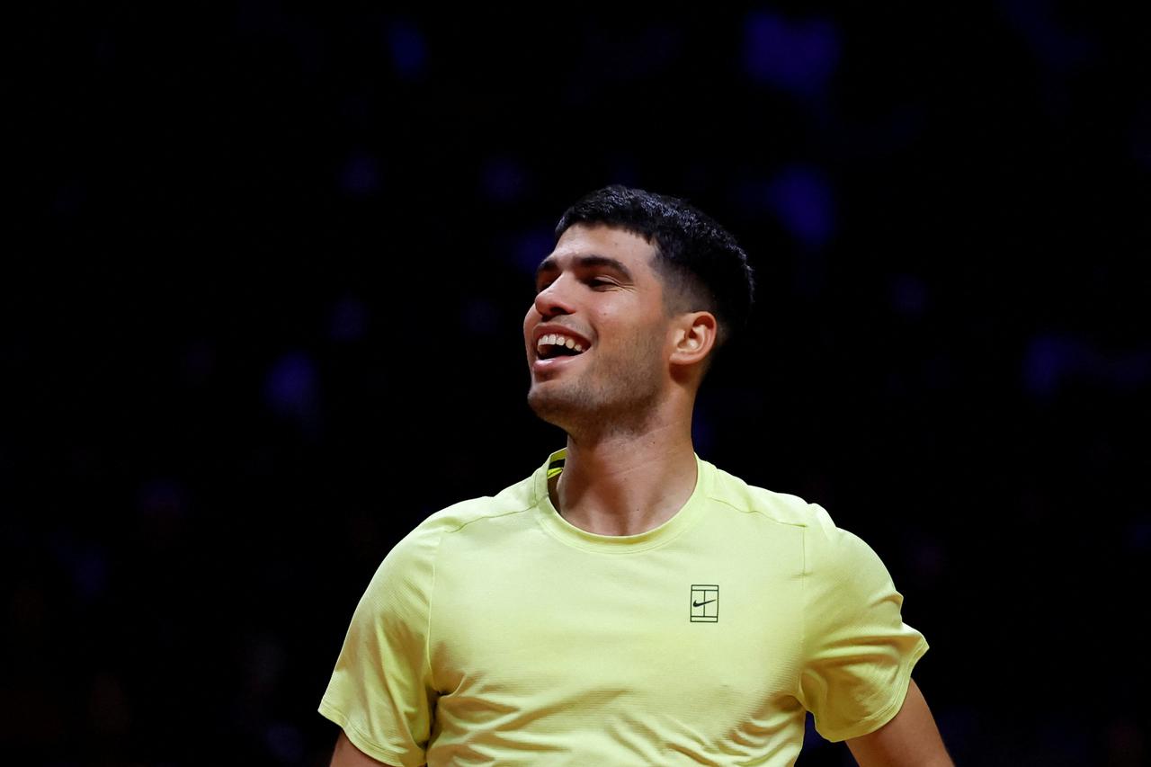 FILE PHOTO: Hyundai Card Super Match - Carlos Alcaraz v Jannik Sinner