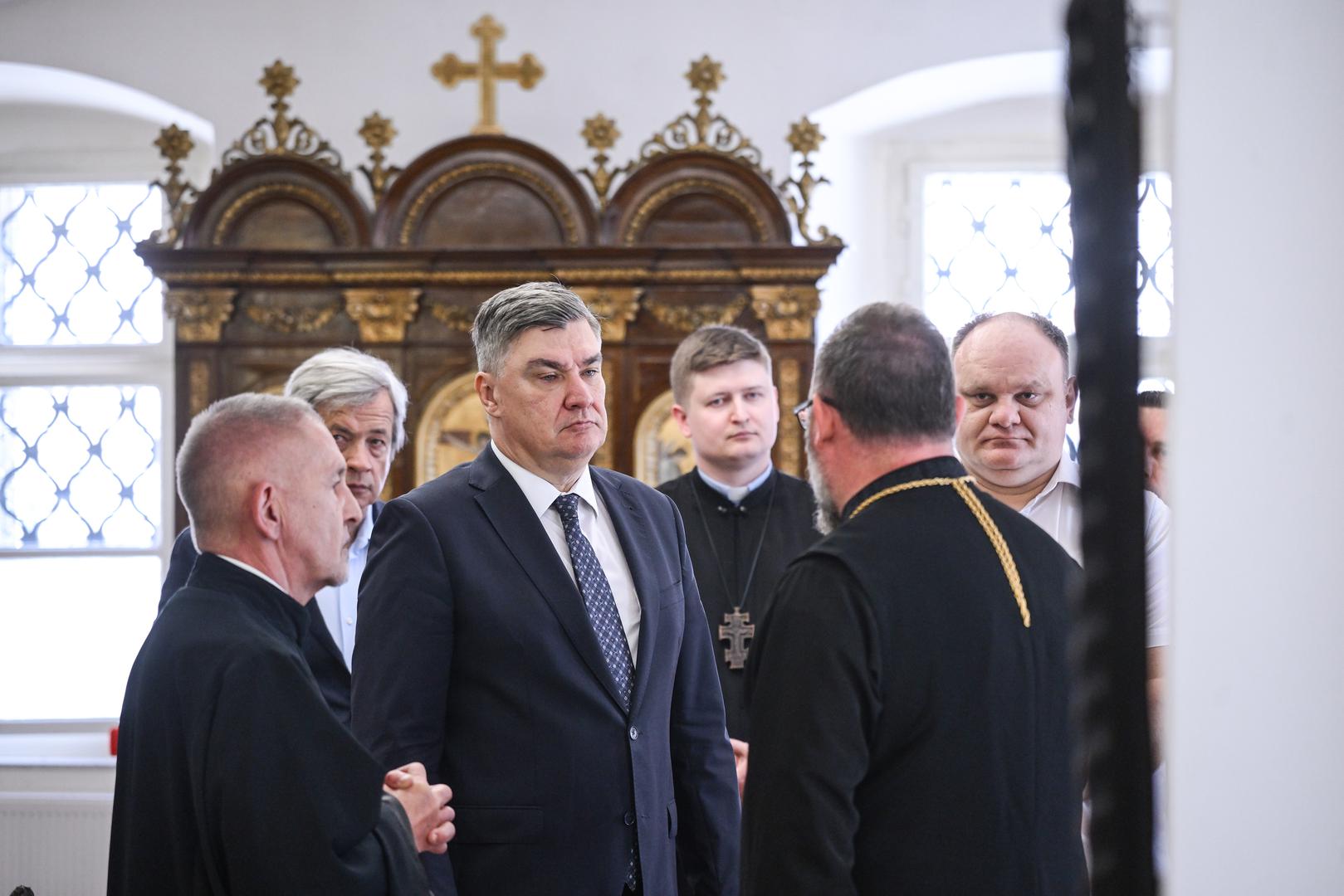 Tijekom obilaska muzeja u sklopu sjemeništa bilo je riječi o počecima grkokatoličke crkvene organizacije na hrvatskom prostoru i o Marčanskoj eparhiji iz 1611. godine. Marča je okupljala sve katolike bizantskog obreda, a danas postoji kao Križevačka eparhija.

