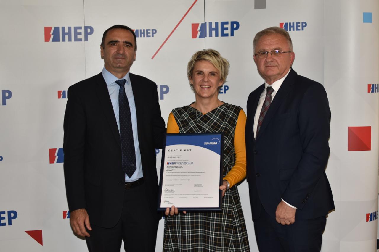 HEP-Proizvodnja uvela sustav upravljanja energijom ISO 50001