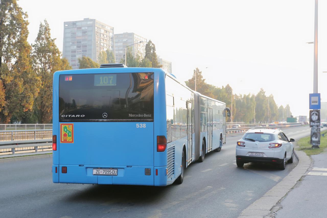 Zagreb: Autobusna linija 107, Jankomir - Žitnjak