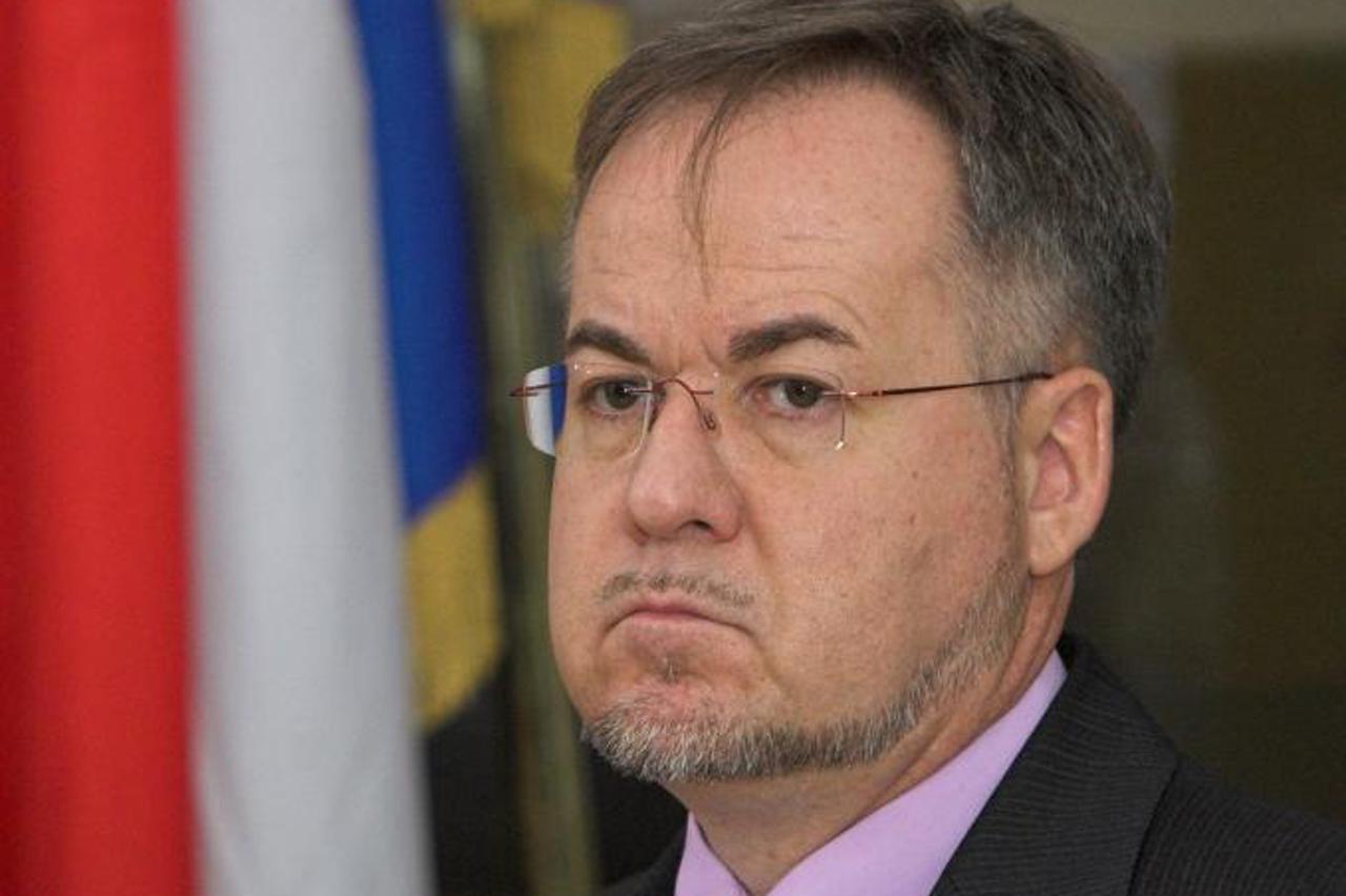 '19.02.2010., Zagreb - U Predsjednickim dvorima na Pantovcaku predstavljeni predsjednicki savjetnici i procelnici. Drago Pilsel.  Photo: Slavko Midzor/PIXSELL'