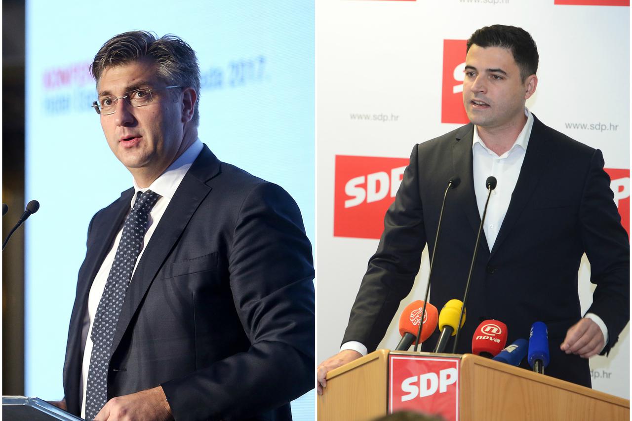 Andrej Plenković, Davor Bernardić