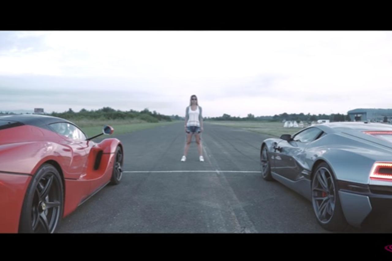 rimac i laferrari
