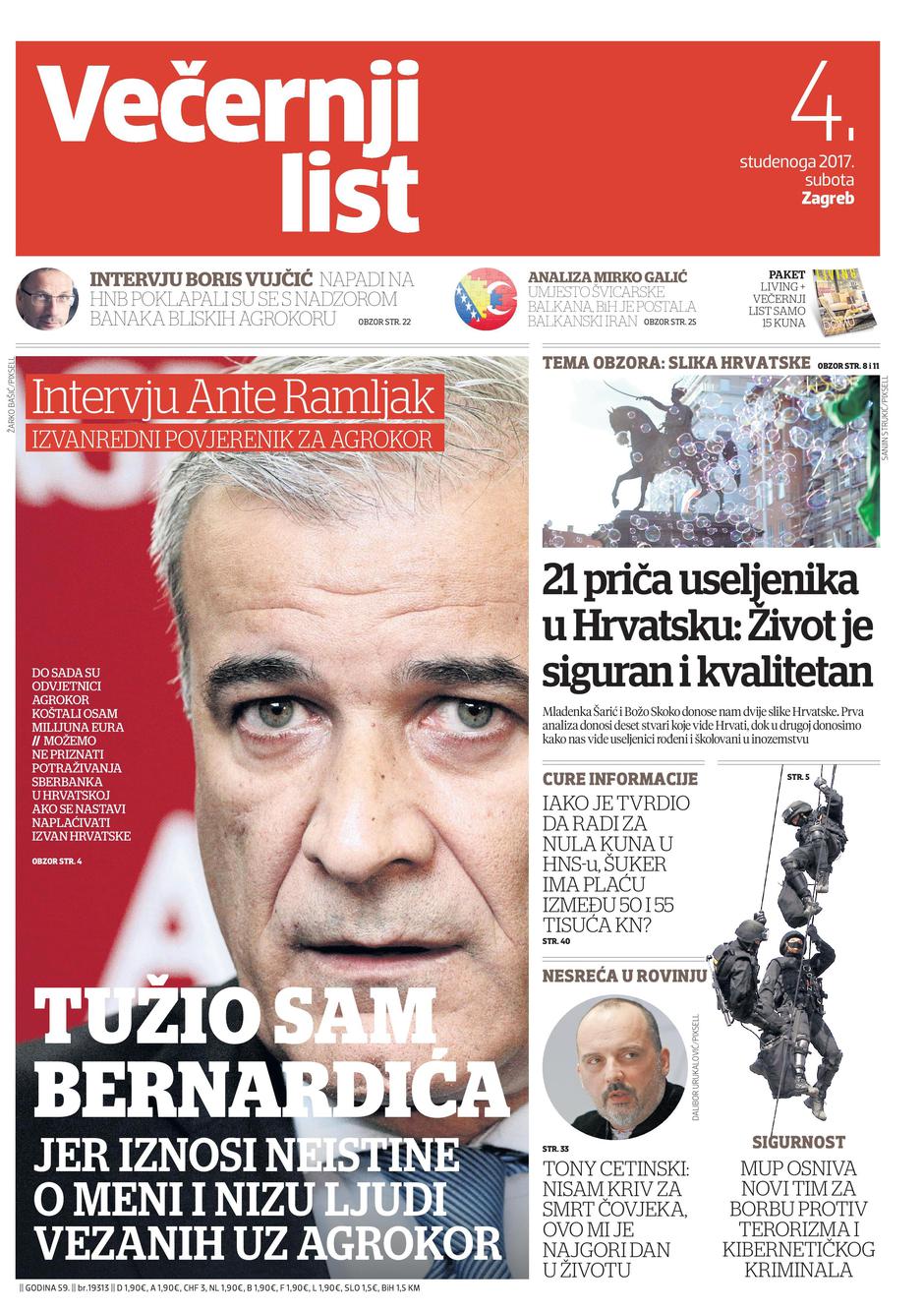 Naslovnica 4.11.2017.