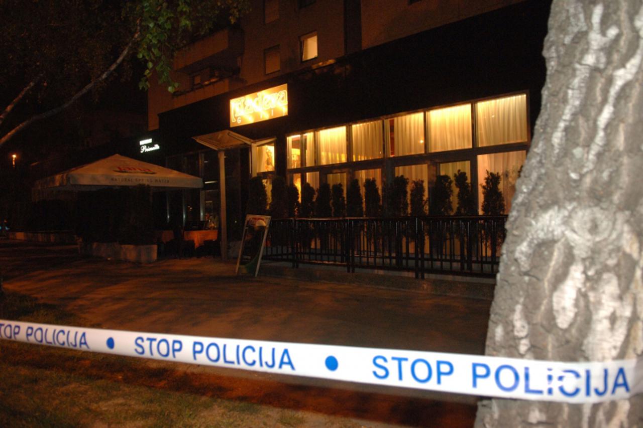 \'crna....zagreb....20.04.2007 prisavlje ... restoran madera ... pucnjava snimio:Dalibor Urukalovic\'
