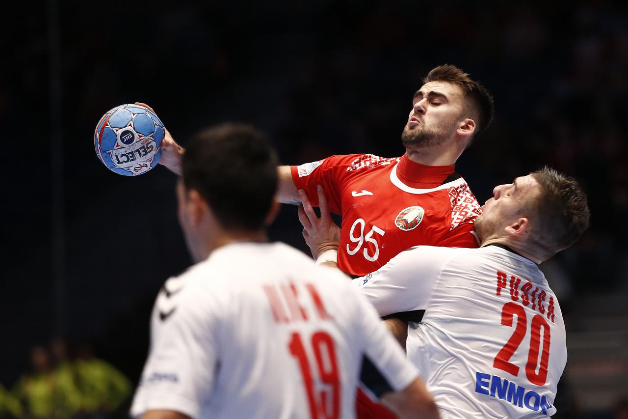 AUT, EHF Euro 2020, Weißrussland vs Serbien