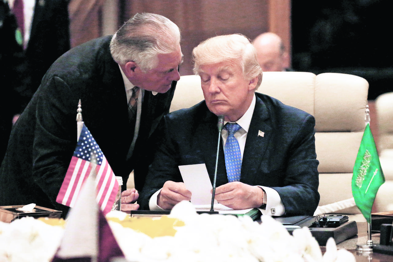 Trump i Tillerson