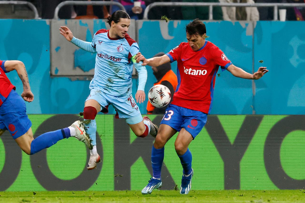 (SP)ROMANIA-BUCHAREST-FOOTBALL-UEFA EUROPA LEAGUE-FCSB VS FEYENOORD