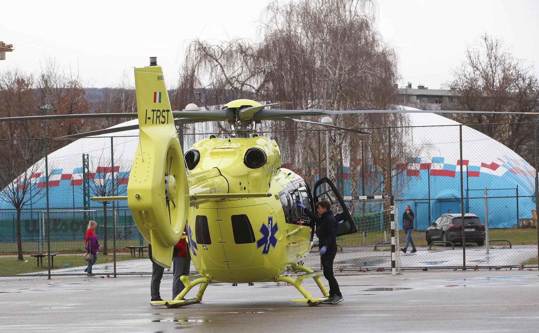 20.12.2024.Zagreb - U OS Precko zasad nepoznati napadac nozem je ozlijedio jednu uciteljicu, a ozljede su zadobili i ucenici. Photo: Zeljko Lukunic/PIXSELL