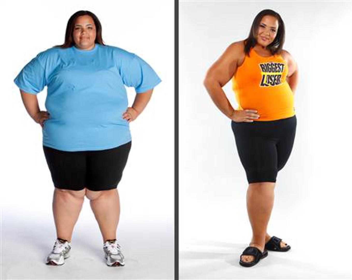 Shay Sorrells natjecateljica je s najviše kilograma. Ušla je show s 215 kg, a na kraju je izgubila više od trećine svoje težine.