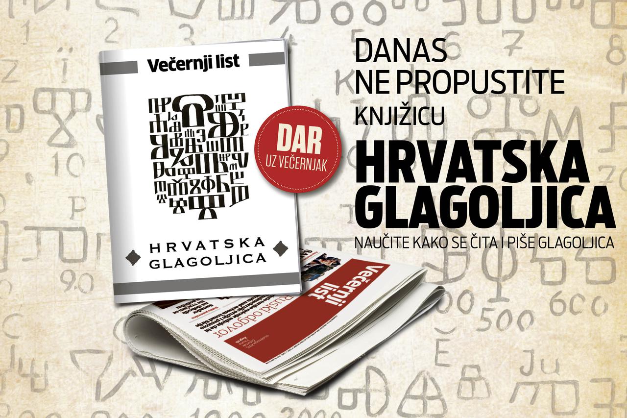 Večernji list poklanja knjižicu o glagoljici