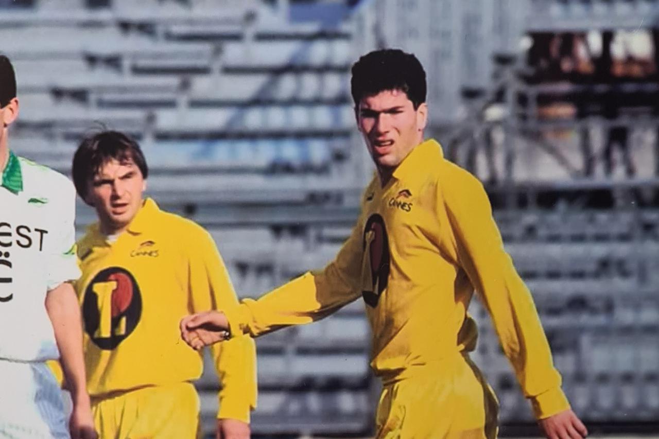 Marko Mlinarić i Zinedine Zidane