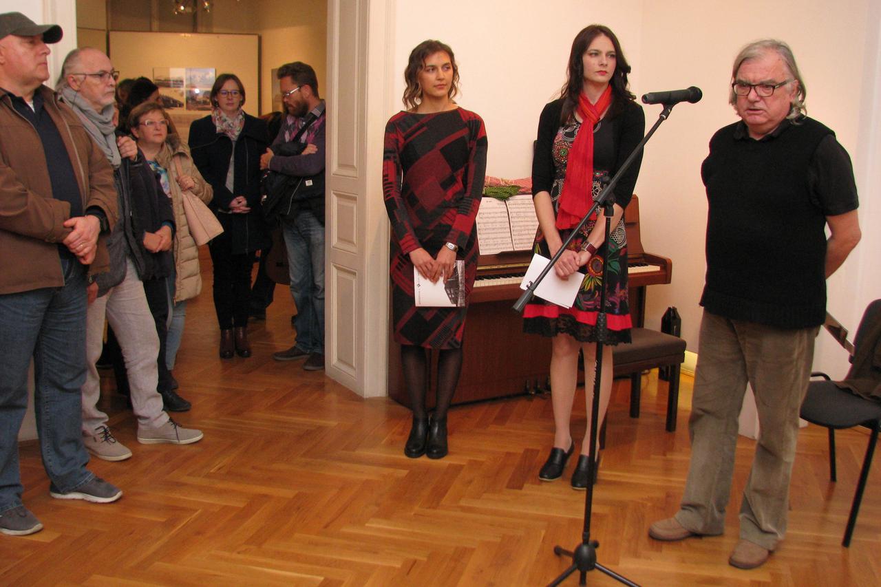 Poseban gost na otvorenju bio je Radovan Tajder (desno), jedan od najznačajnijih hrvatskih arhitekata svoje generacije