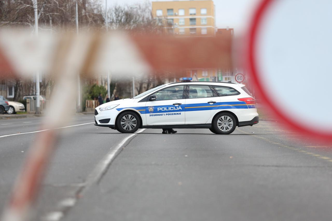 Zagreb: Policija obustavila promet na dijelu Branimirove ulice zbog izvanredne situacije