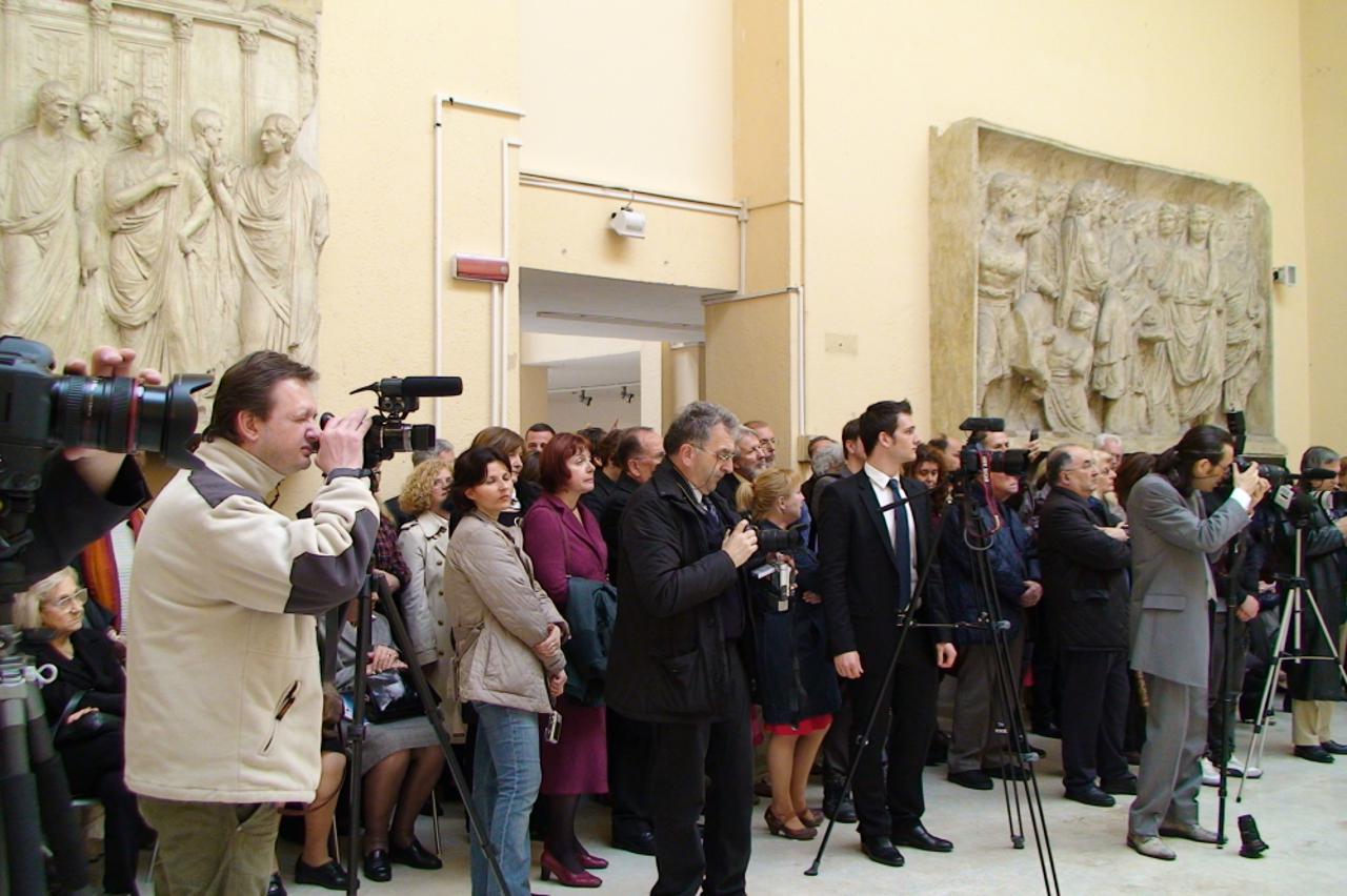 Otvaranje izložbe Hrvatski mozaik u Rimu