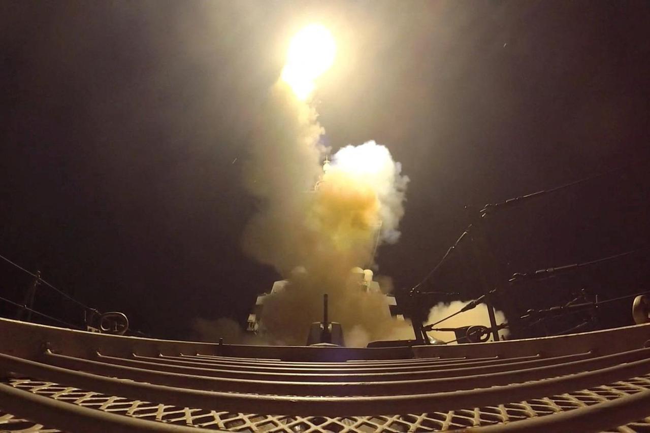 Explosions at an unknown location, following what U.S. Central Command (CENTCOM) said were strikes on Iran