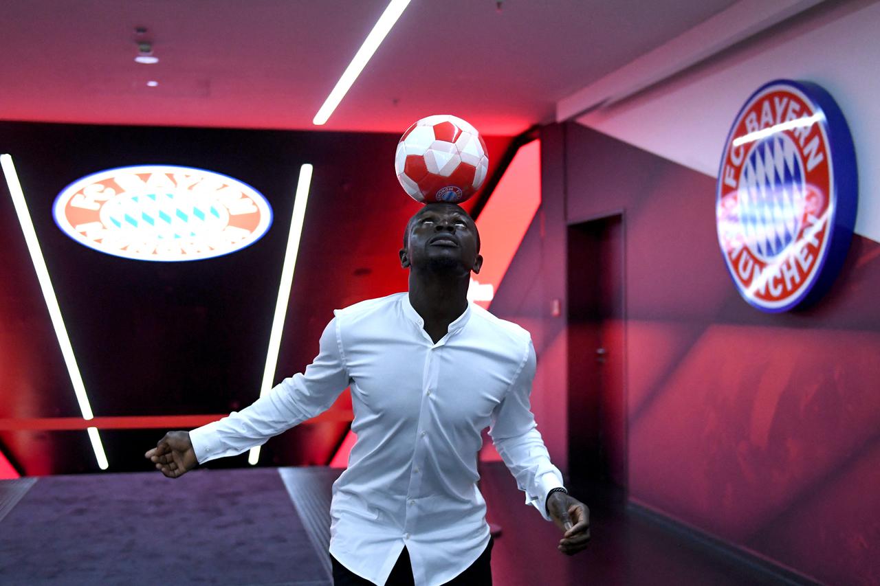 Bayern Munich presentation of new signing Sadio Mane