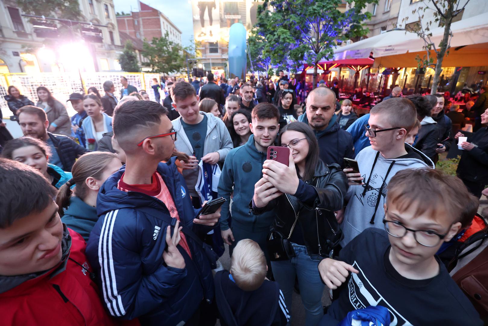 Na druženju su bili igrači Dinama.