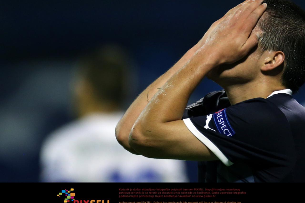 '18.09.2012., Zagreb, stadion u Maksimiru - Nogometna utakmica 1. kola UEFA Lige prvaka. GNK Dinamo - FC Porto. Carrasco. Photo: Sanjin Strukic/PIXSELL'
