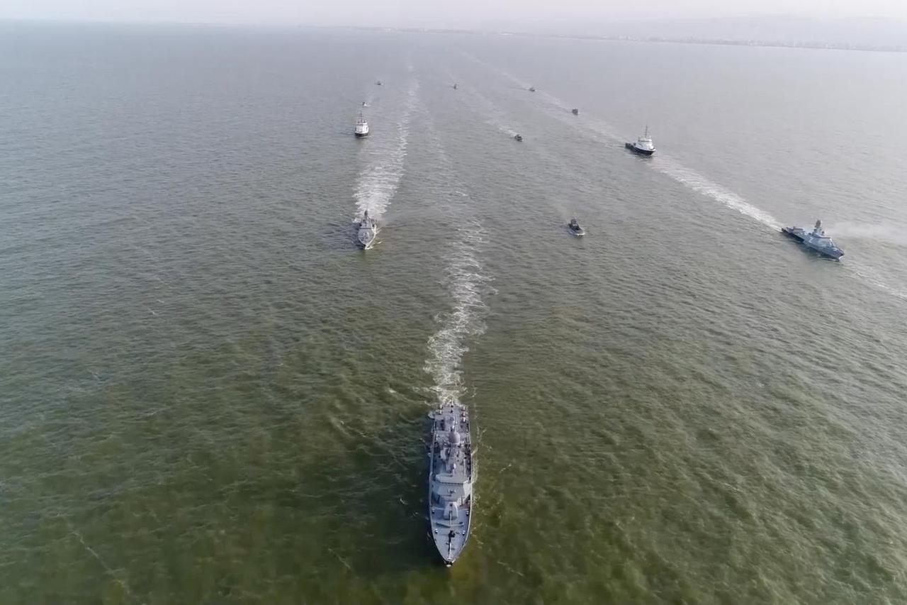 Russia begins major naval drills in the Pacific and Arctic oceans and the Baltic Sea