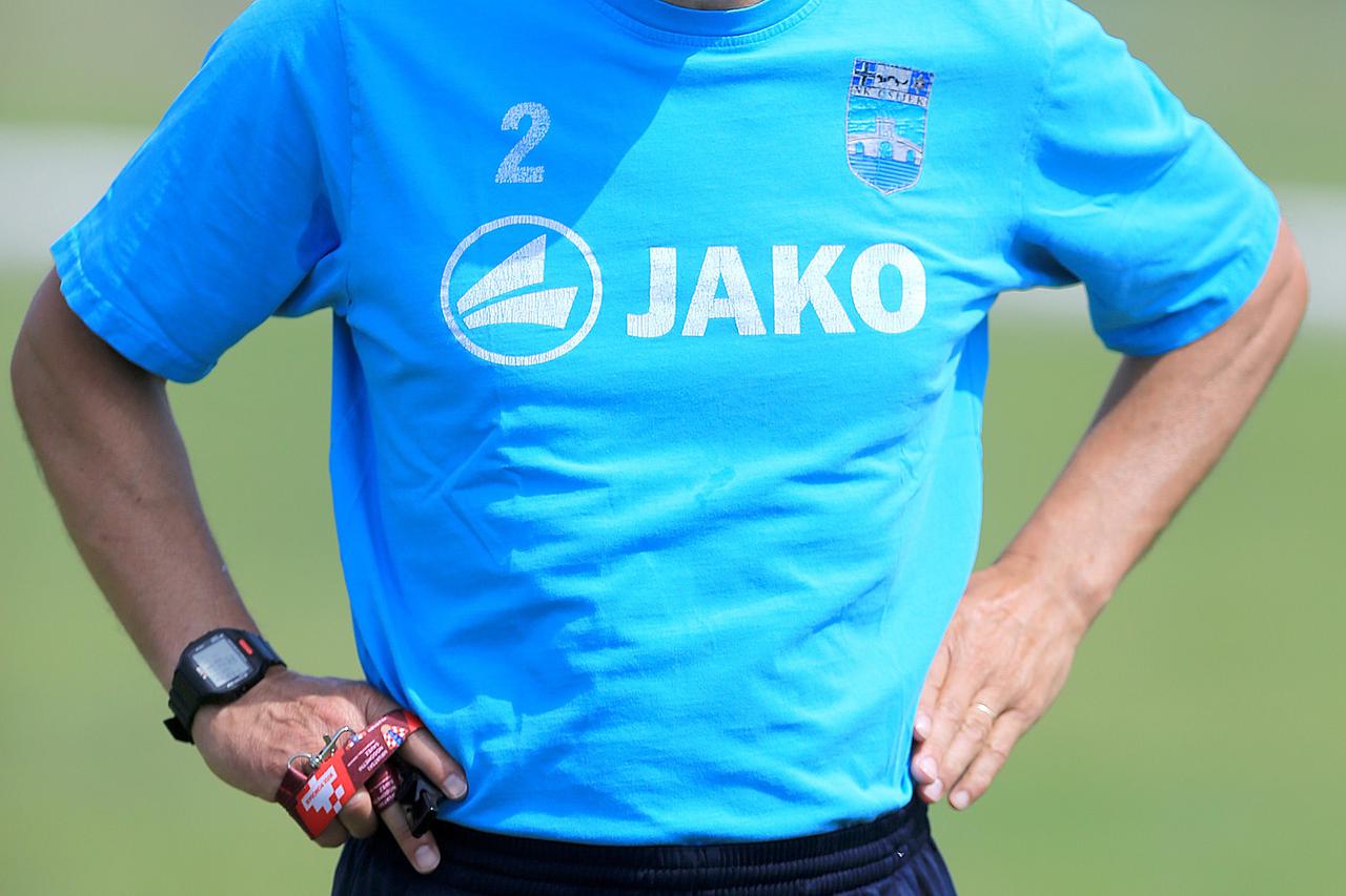 14.06.2015., Osijek - Prozivka igraca NK Osijek prije pocetka prvog treninga za nadolazecu sezonu. Trener Drazen Besek. Photo: Davor Javorovic/PIXSELL