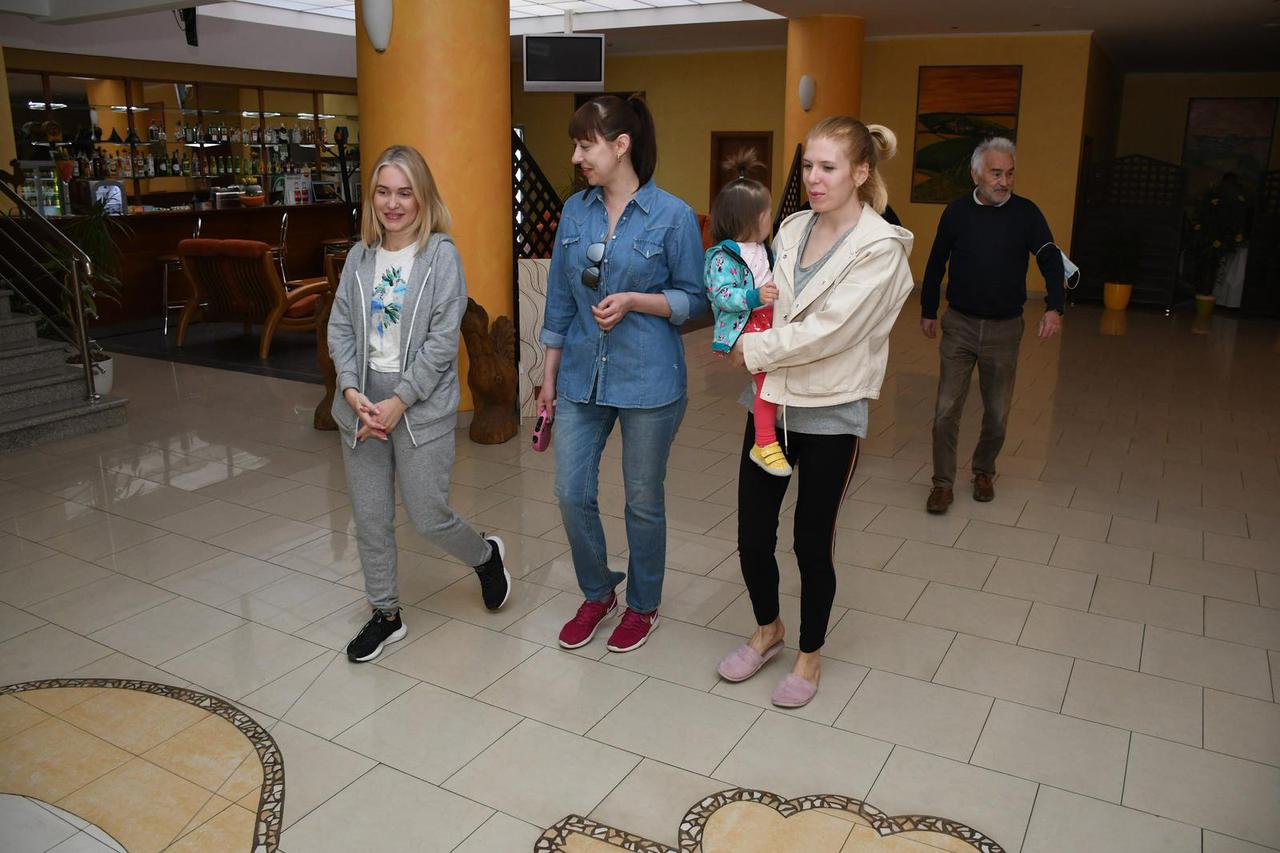 U hotelu Picok u Đurđevcu smještene su izbjeglice iz Ukrajine