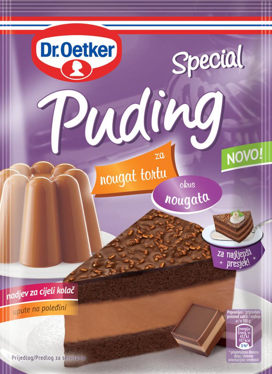 Dr. Oetker Special Puding za nougat tortu