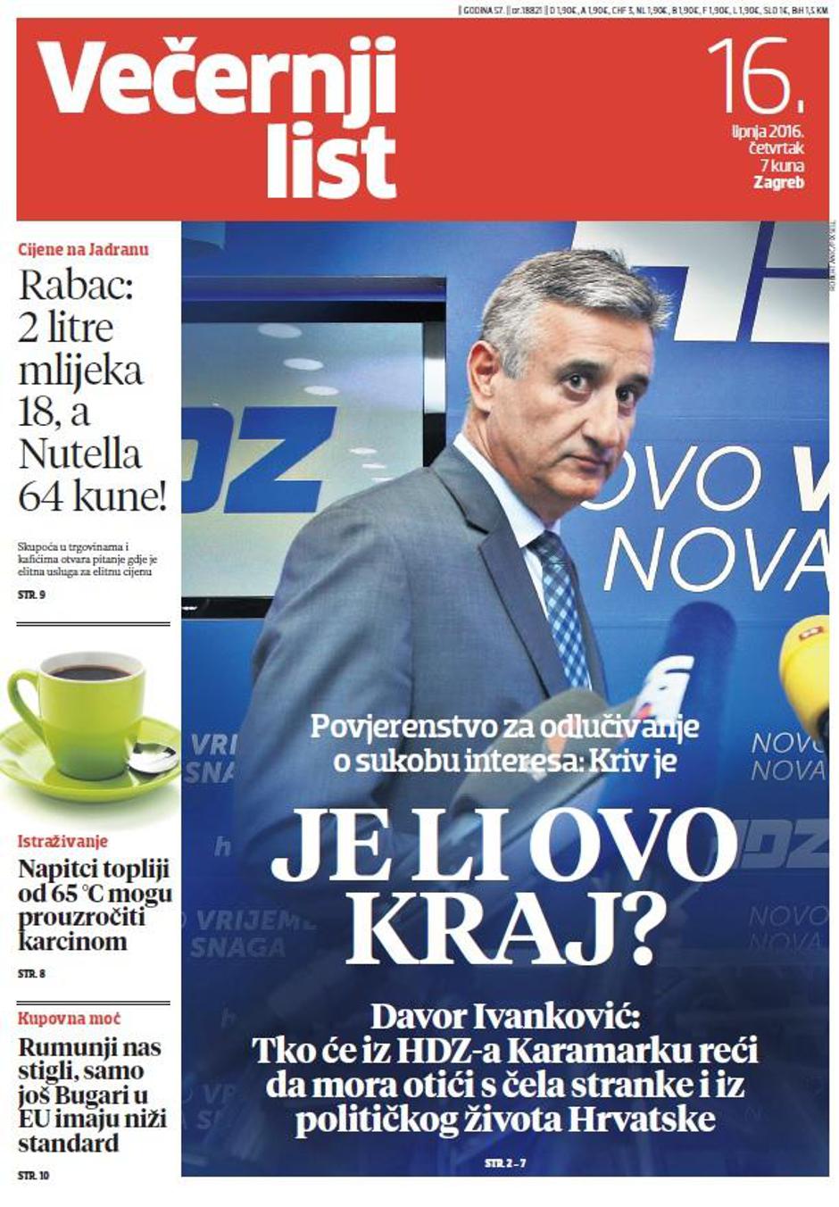 Naslovnica 16.6.