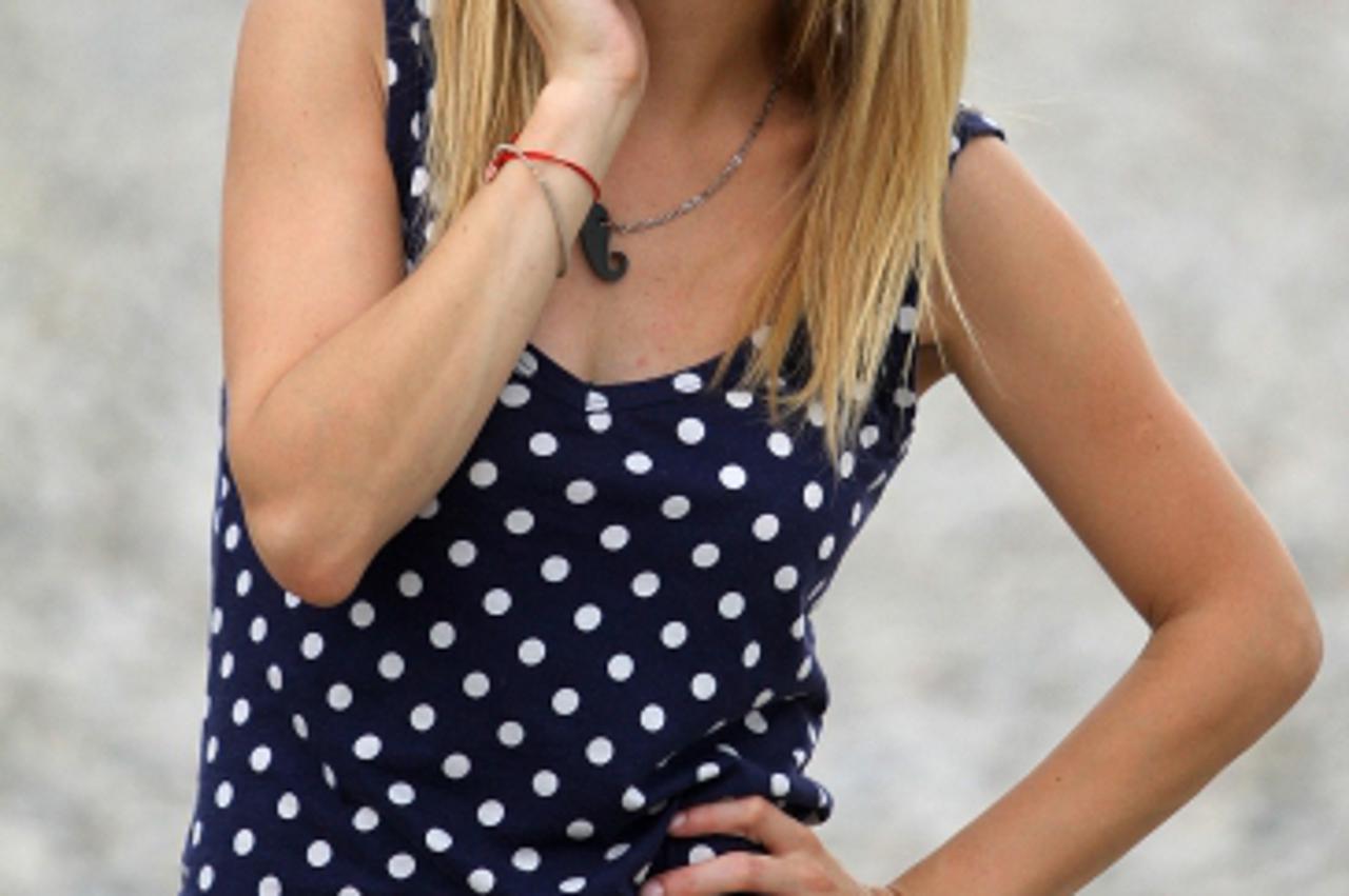 'MOJE ZDRAVLJE    10.07.2012., Zagreb, - Iva Sulentic, televizijska i radijska voditeljica. Photo: Anto Magzan/PIXSELL'