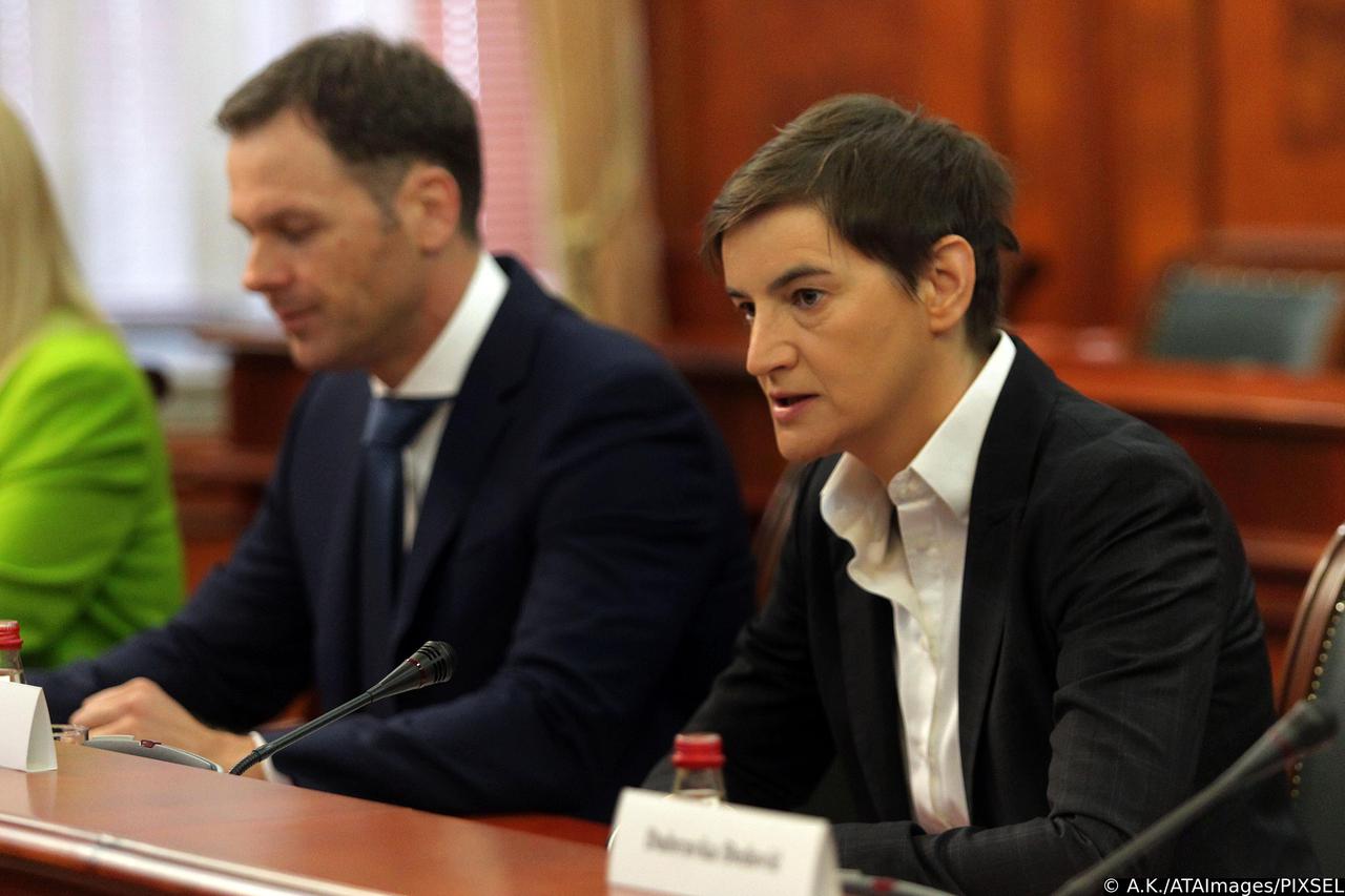 Beograd: Ana Brnabić sastala se s predstavnikom MMF-a u zgradi Vlade