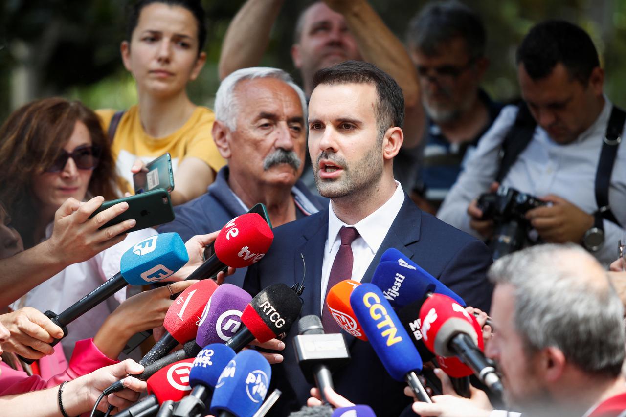 Montenegro holds a snap parliamentary election, in Podgorica