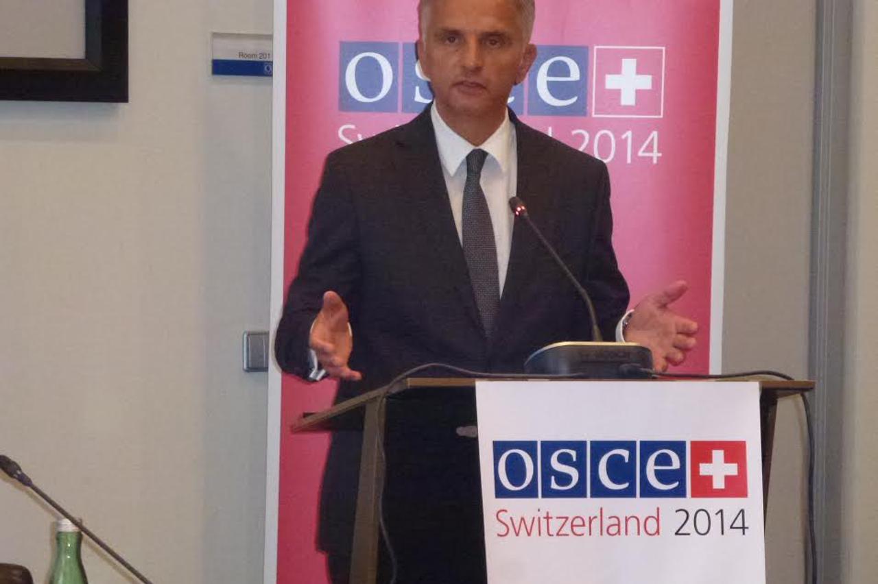 Didier Burkhalter, predsjedatelj OESS-a