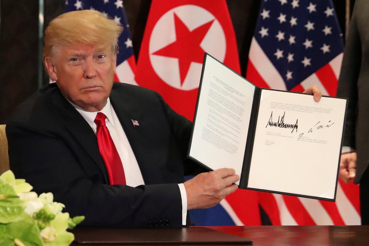 Donald Trump i Kim Jong-Un